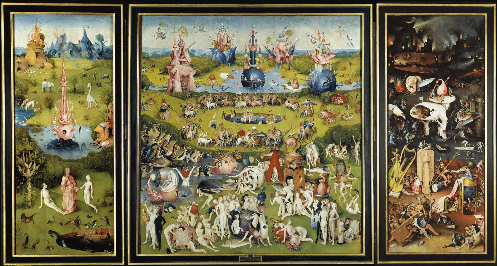 The Garden of Earthly Delights by Hieronymus Bosch