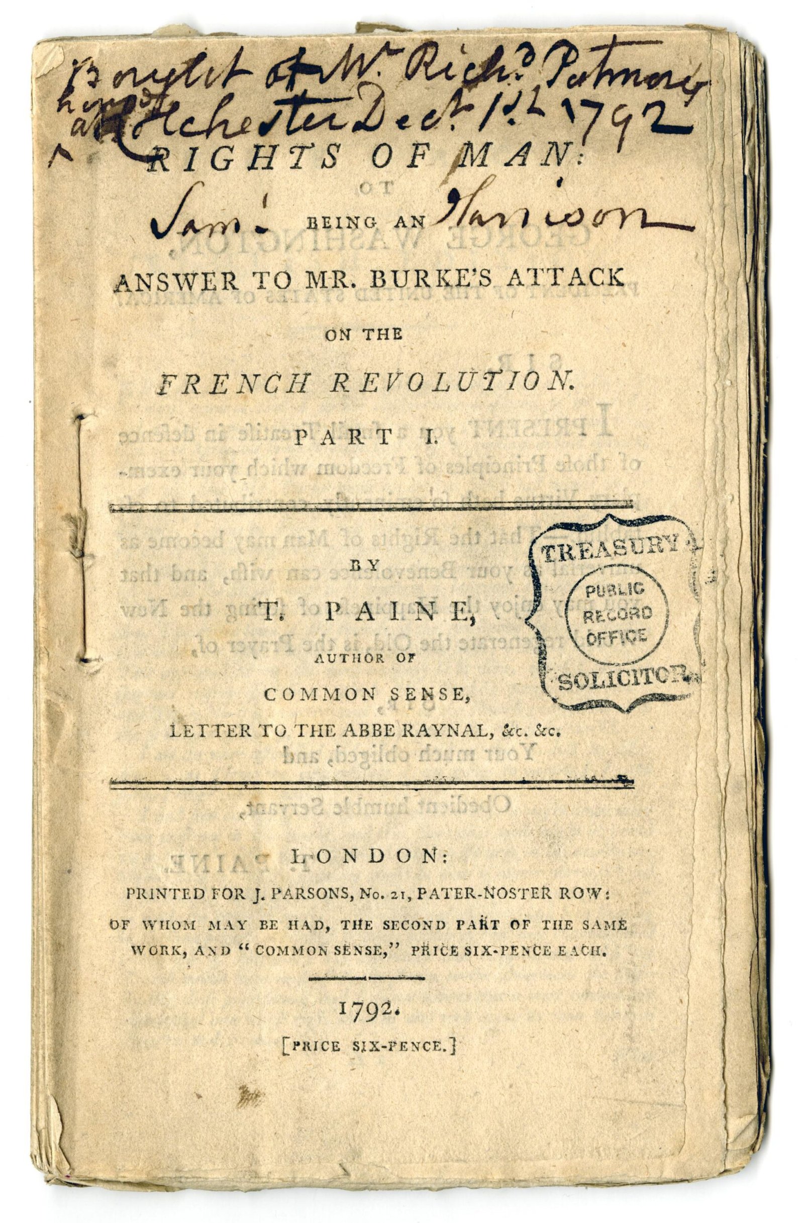 The Rights of Man
