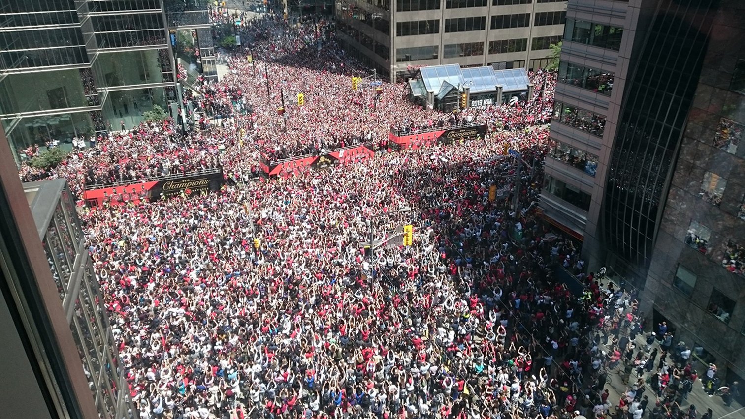 The 2019 Toronto Raptors (image credits: wikimedia)