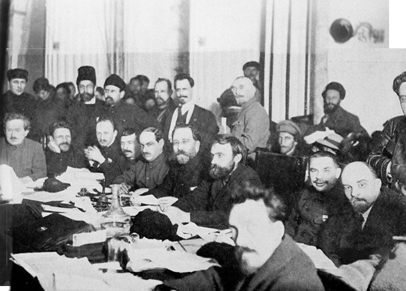 Joining the Bolshevik Party (image credits: wikimedia)
