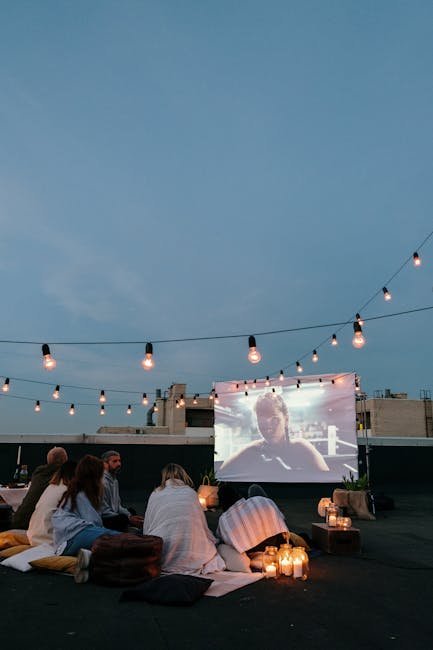 Outdoor Movie Night (image credits: pexels)