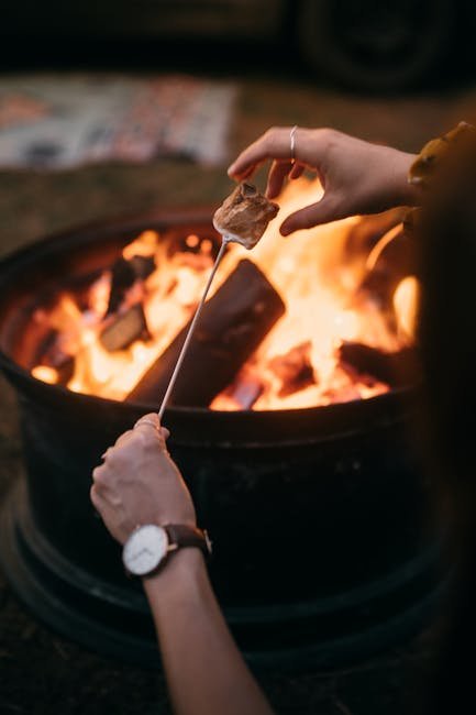 Fire Pit Storytelling & S’mores (image credits: pexels)