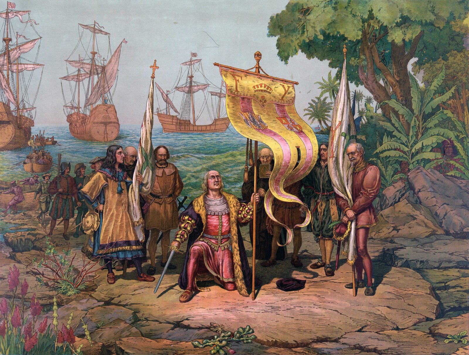 6. Columbus Discovered America (image credits: wikimedia)