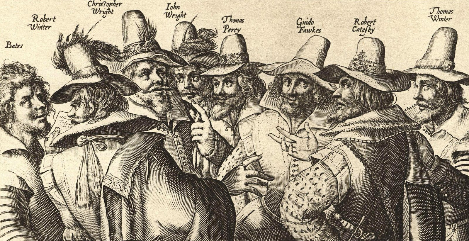14. Guy Fawkes & His Conspirators (image credits: wikimedia)