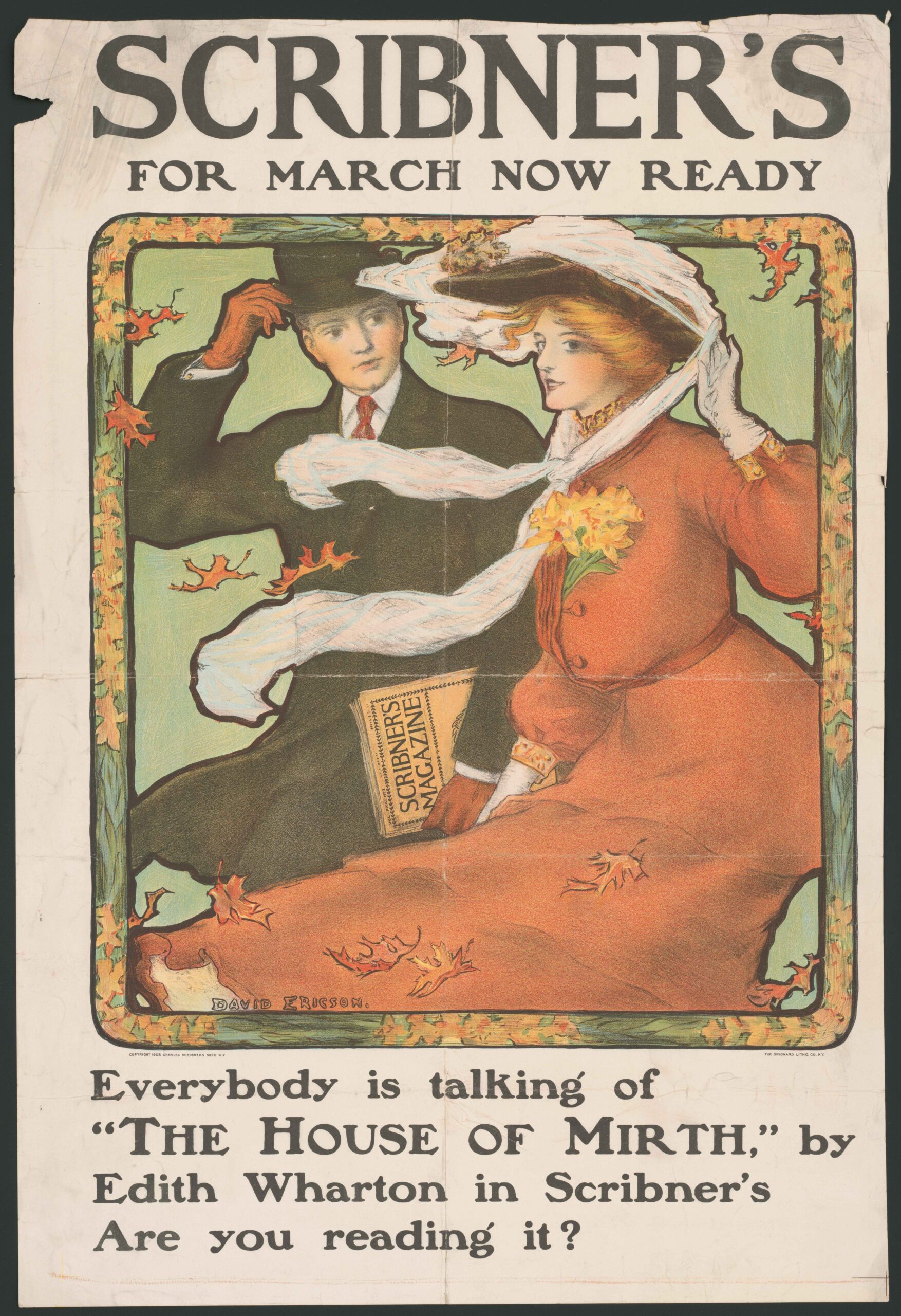 The House of Mirth (1905) – Edith Wharton (image credits: wikimedia)