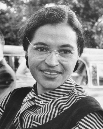Rosa Parks (1913–2005) (image credits: wikimedia)
