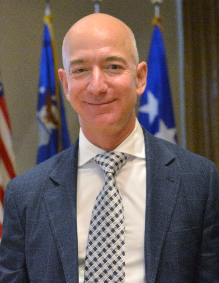 Jeff Bezos – From Garage Startup to Space Pioneer (image credits: wikimedia)