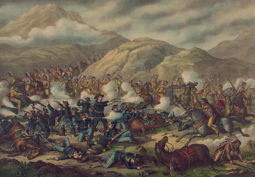The Battle of the Little Bighorn (1876) – Custer’s Last Stand (image credits: wikimedia)