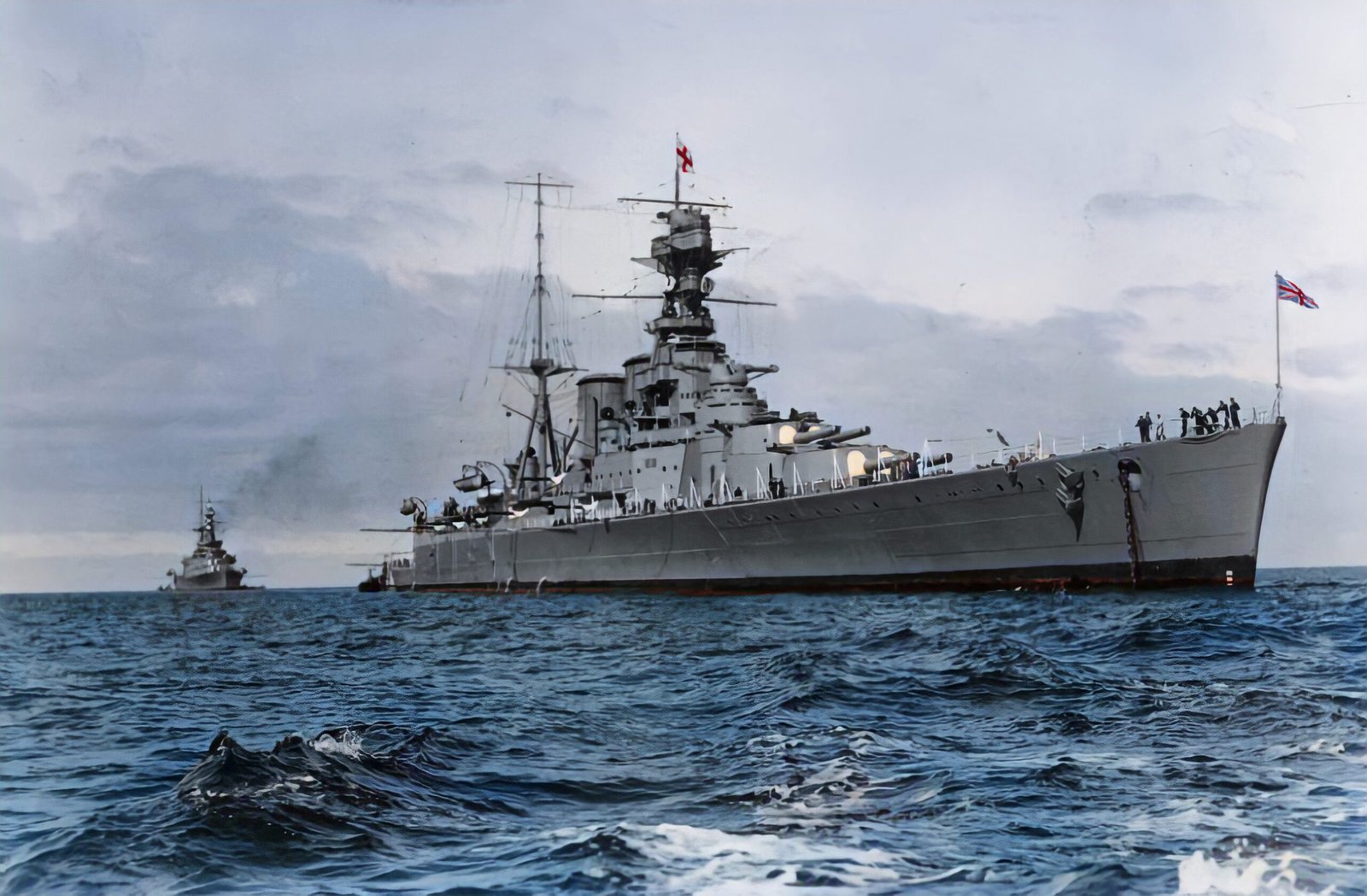 The HMS Hood – The Last Battlecruiser (image credits: wikimedia)