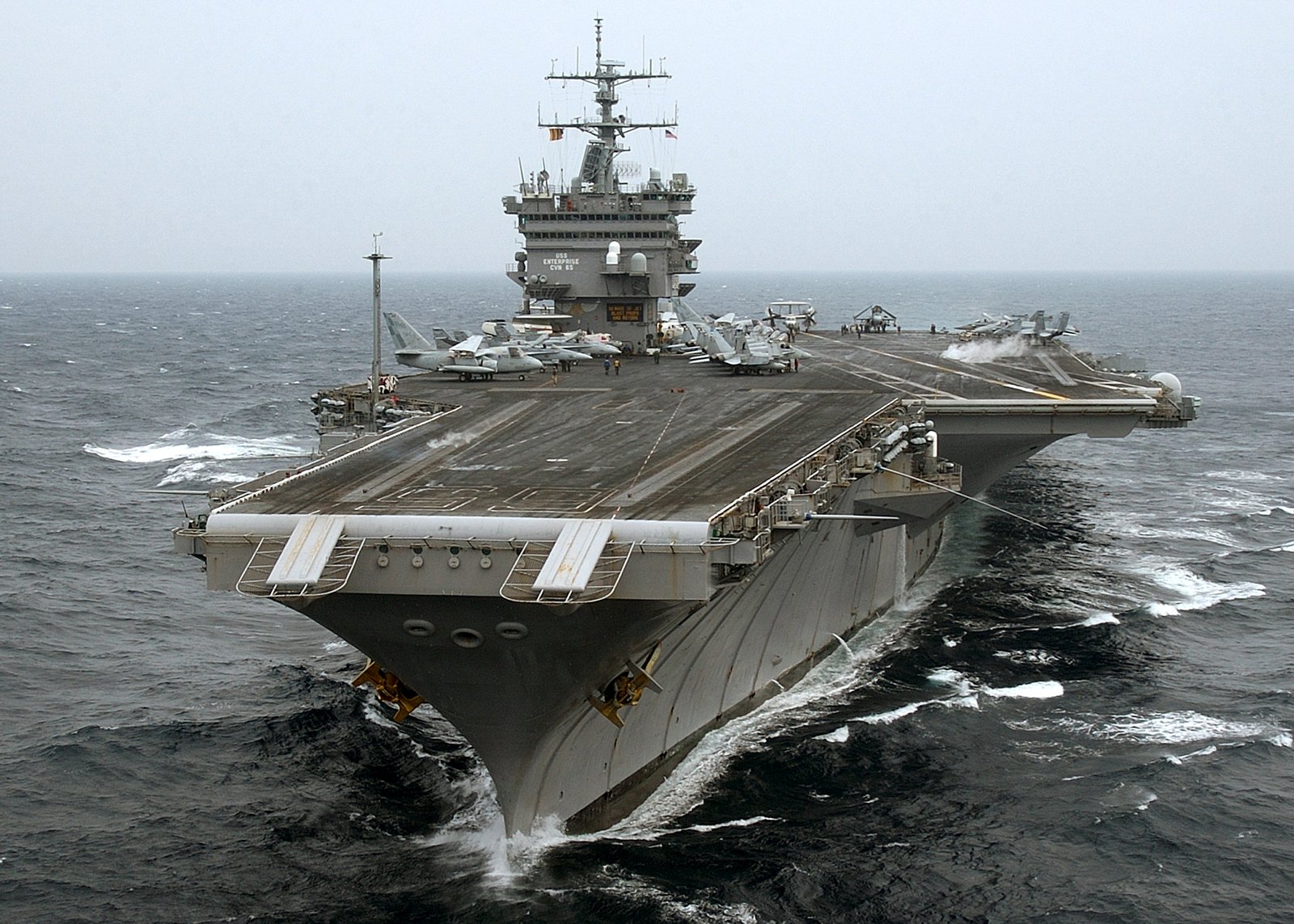 The USS Enterprise (CVN-65) – A Supercarrier That Ruled the Seas (image credits: wikimedia)