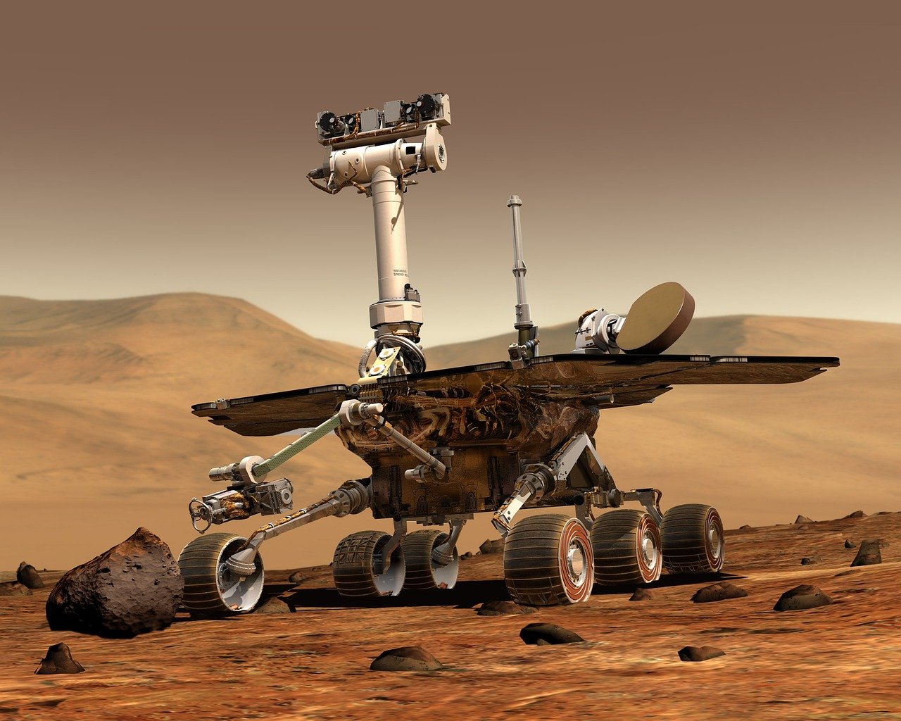 AI in Space Exploration ๐ (image credits: pixabay)