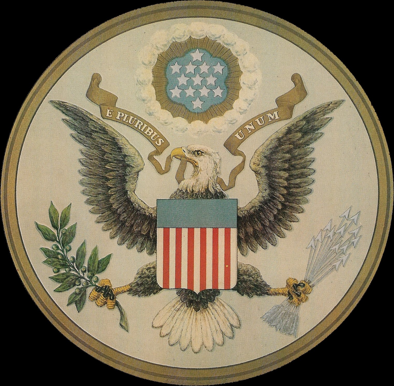 6. The Great Seal of the United States 🦅🛡️ (image credits: wikimedia)