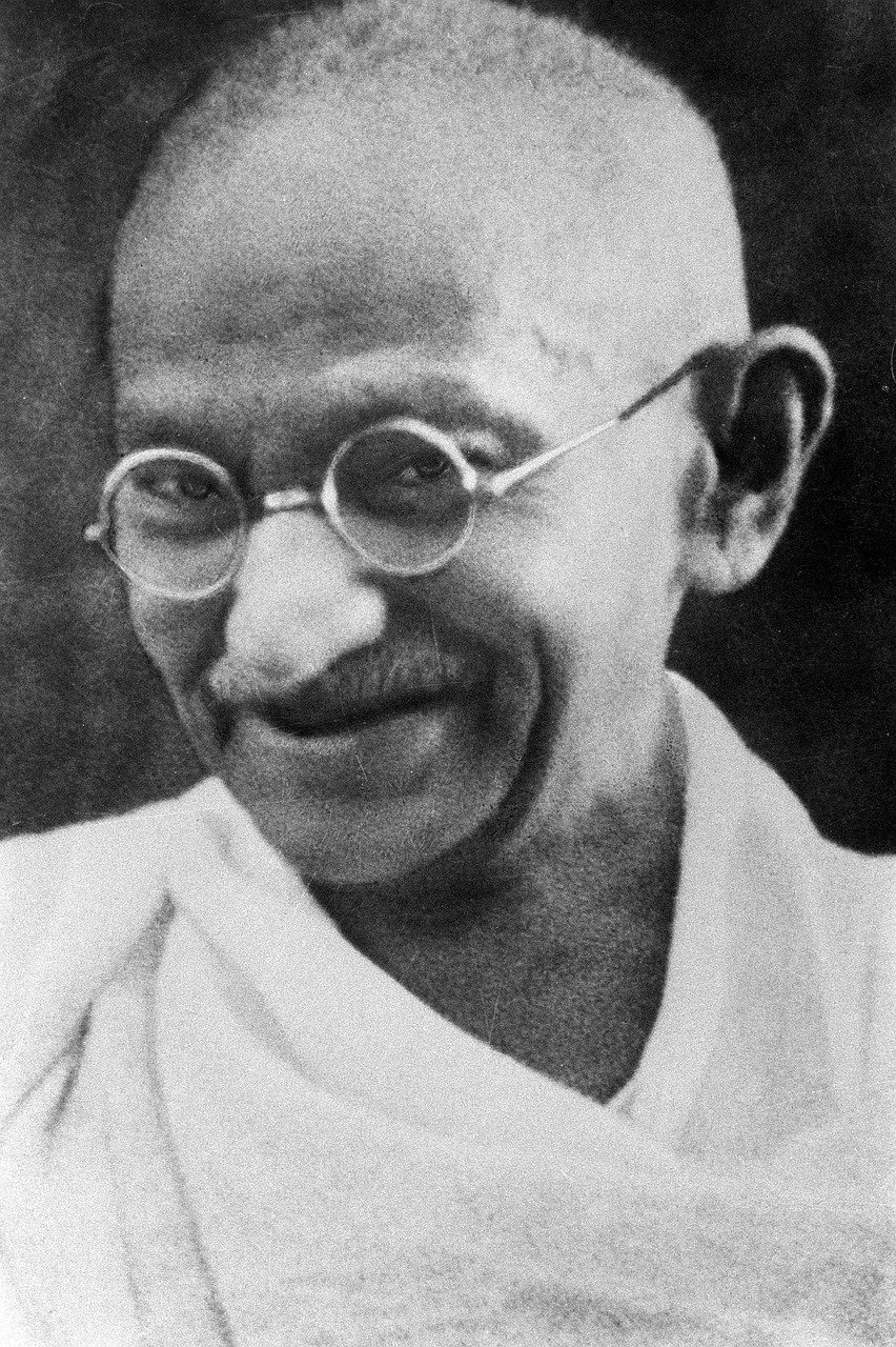 Mahatma Gandhi (image credits: pixabay)