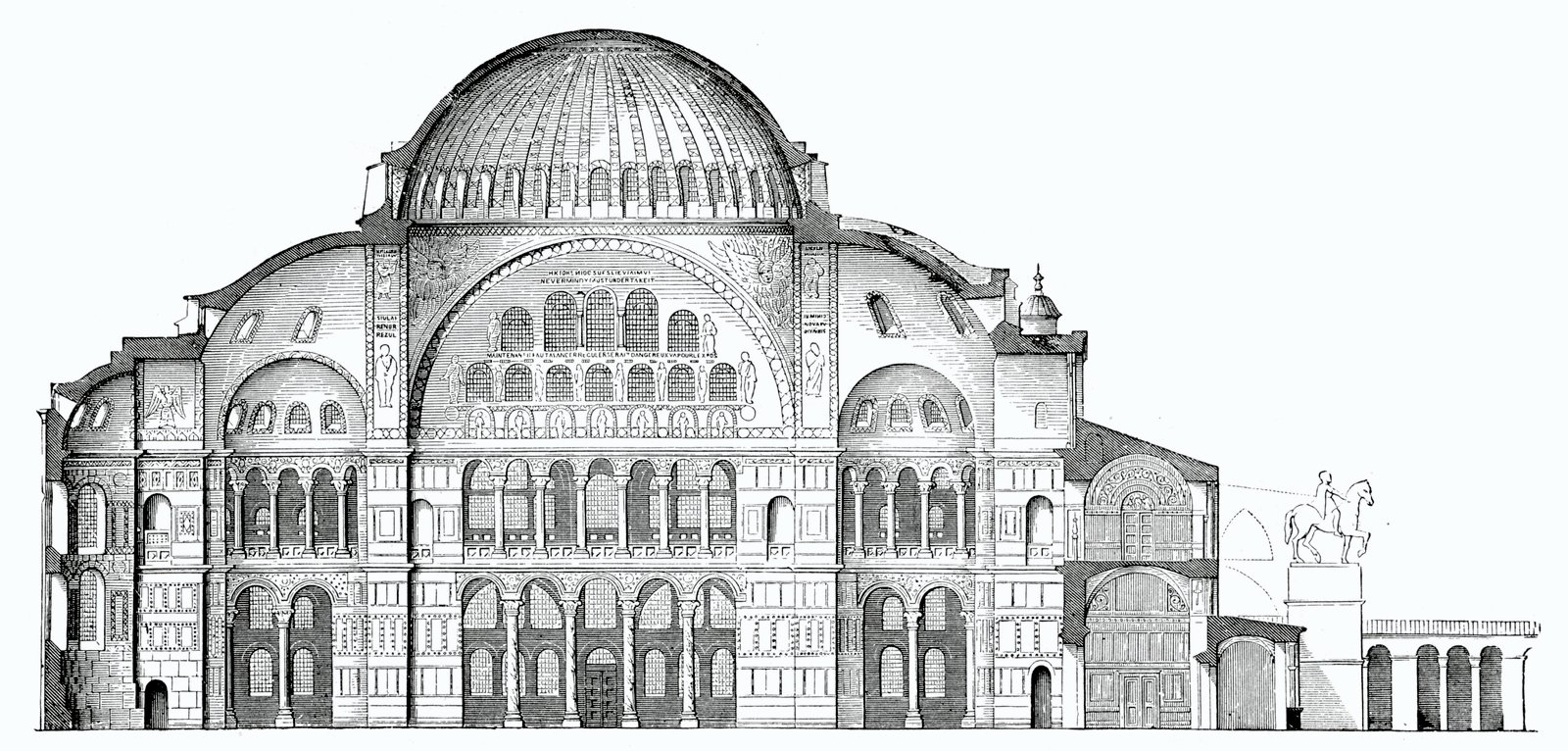 The Hagia Sophia: A Byzantine Masterpiece (image credits: wikimedia)