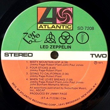 7. Led Zeppelin —