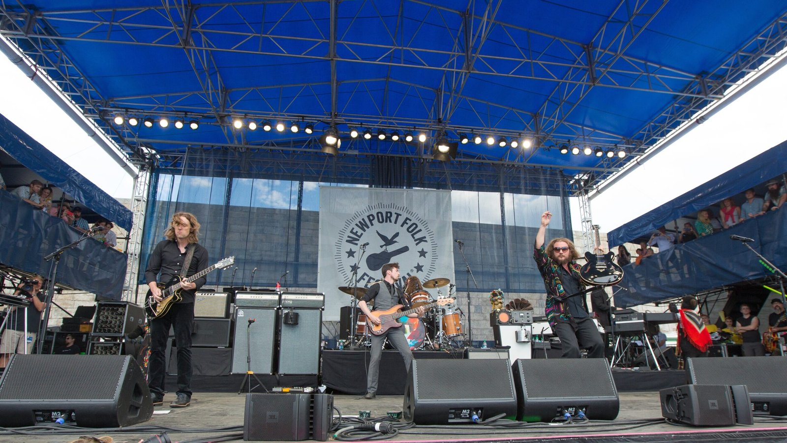 Newport Folk Festival (Started in 1959) (image credits: wikimedia)
