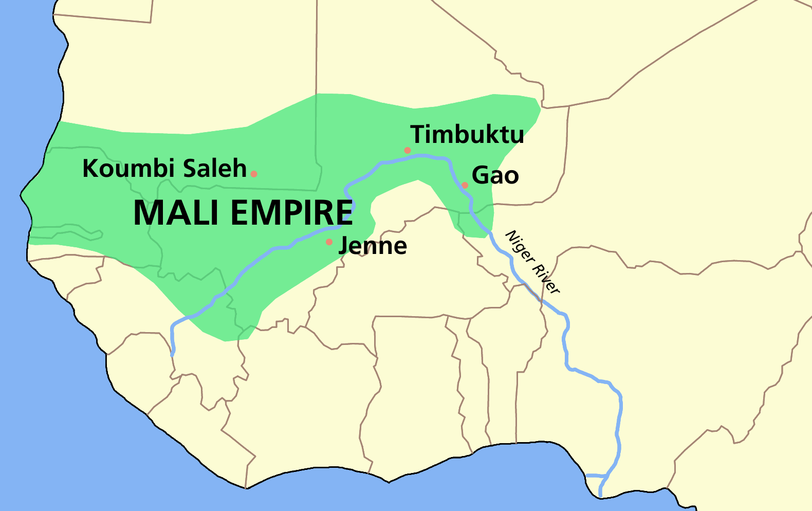 10. Mali Empire (1235 – 1600s) (image credits: wikimedia)