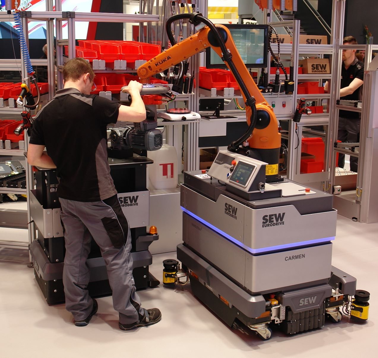 SEW-Eurodrive – Drive Technology & Gear Motors (image credits: wikimedia)