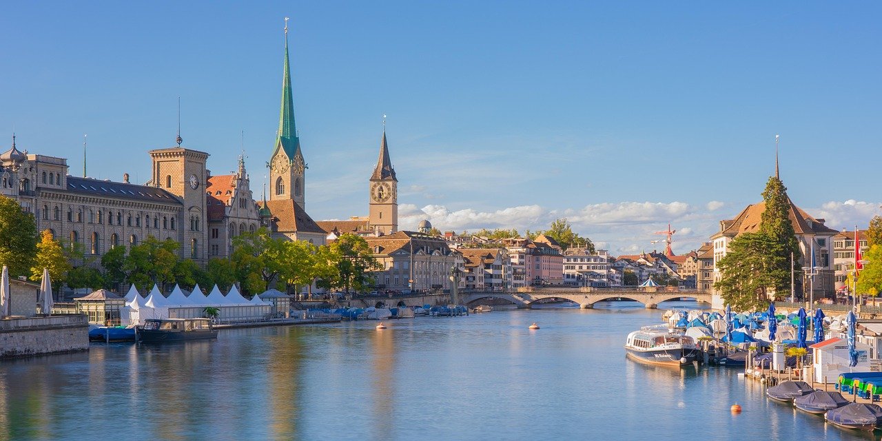 3. Zurich, Switzerland (image credits: pixabay)