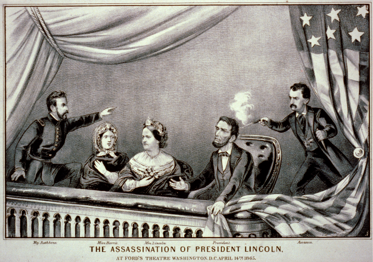 Abraham Lincoln (1809–1865) – Assassinated at Ford’s Theatre (image credits: wikimedia)