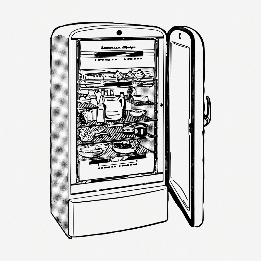 Refrigerator (image credits: rawpixel)