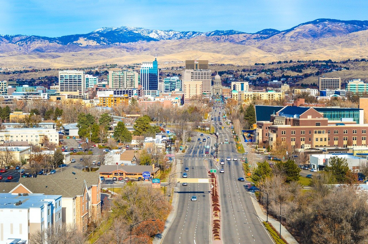 8. Boise, Idaho (image credits: pixabay)