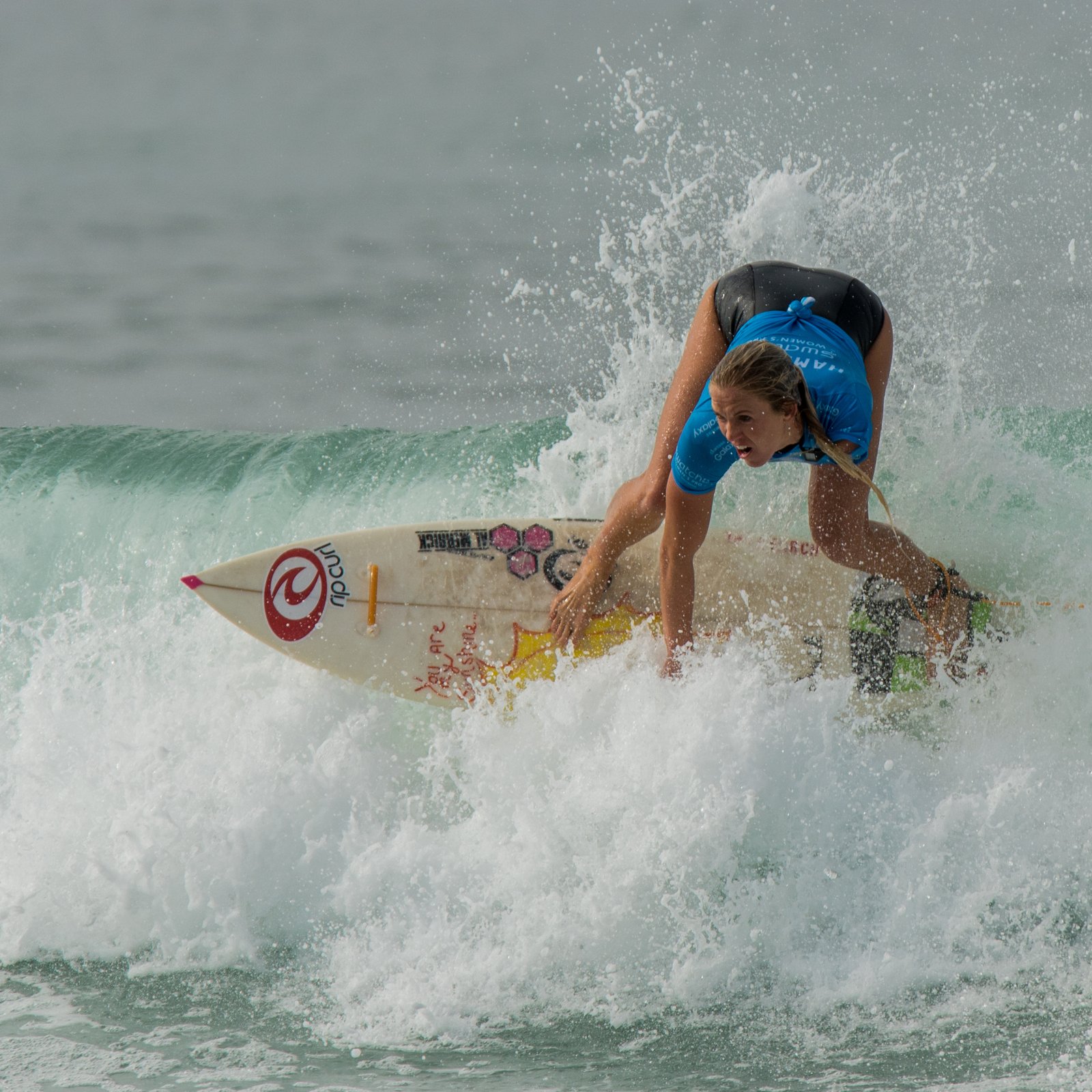 Bethany Hamilton – Surfing After a Shark Attack (image credits: wikimedia)