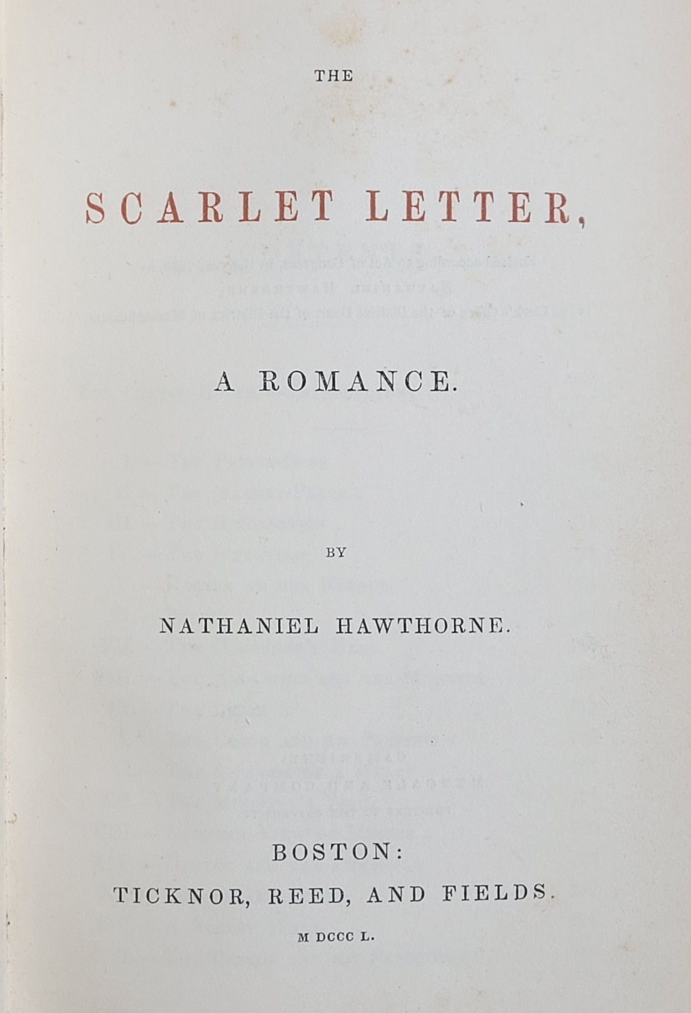 5. The Scarlet Letter – Nathaniel Hawthorne (image credits: wikimedia)