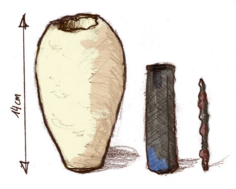 The Baghdad Battery (Circa 200 BCE – 250 CE) (image credits: wikimedia)