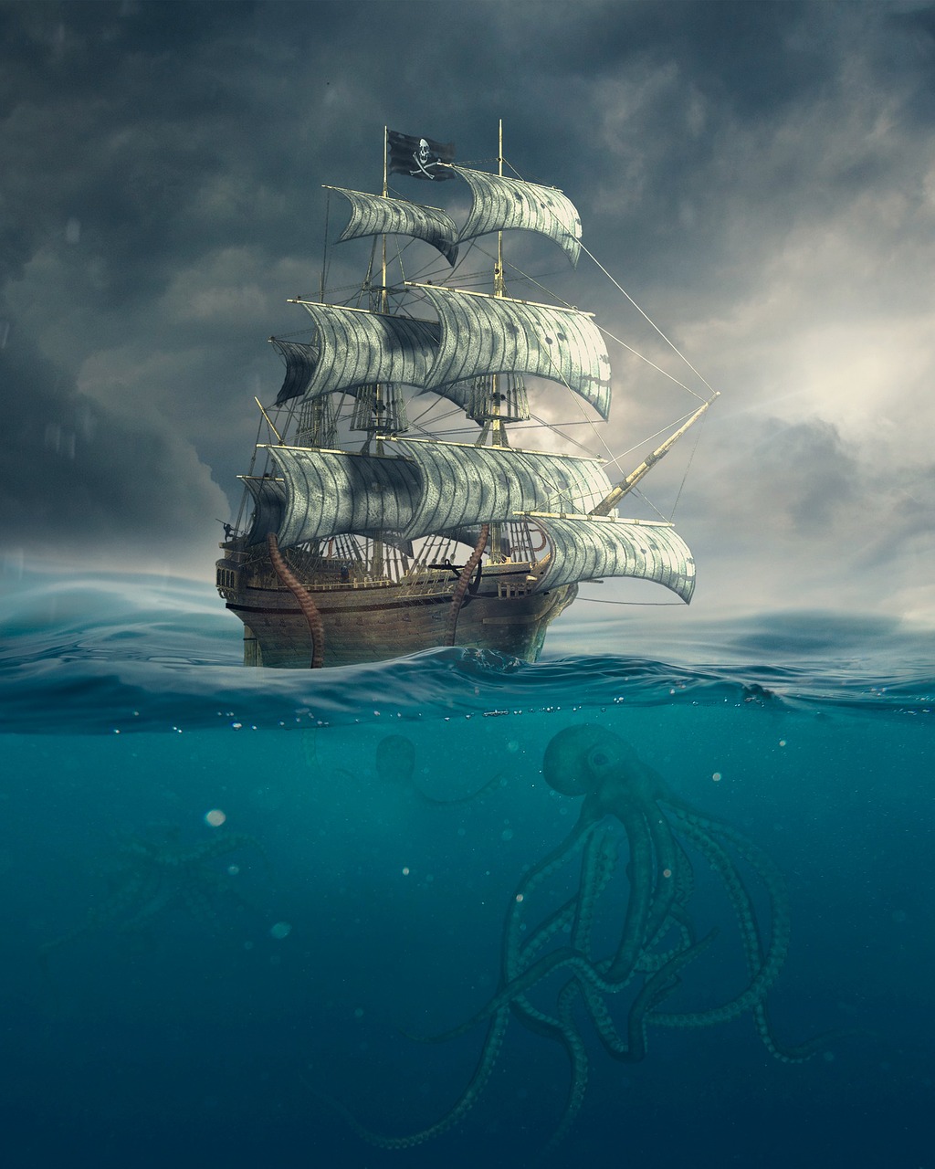 The Caribbean Pirates (17th–18th Century, Caribbean & Americas) (image credits: pixabay)
