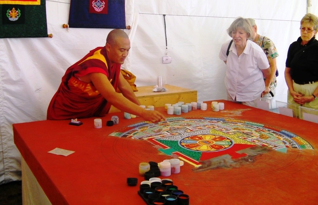19. Tibetan Buddhist Sand Mandalas (image credits: wikimedia)