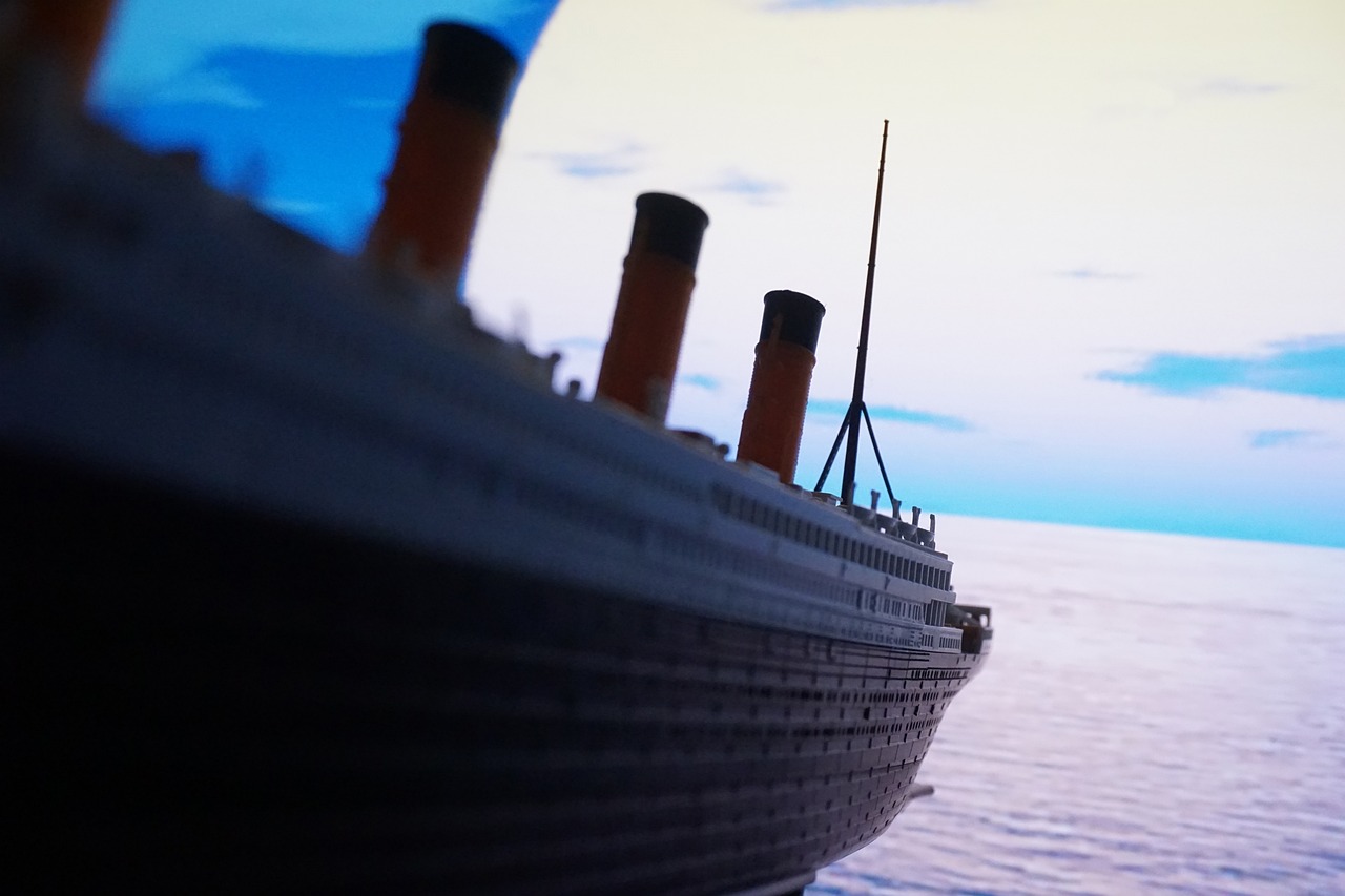 3. The Titanic and the Book That Predicted It (1898) 🚢 (image credits: pixabay)