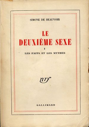 The Second Sex by Simone de Beauvoir (image credits: wikimedia)