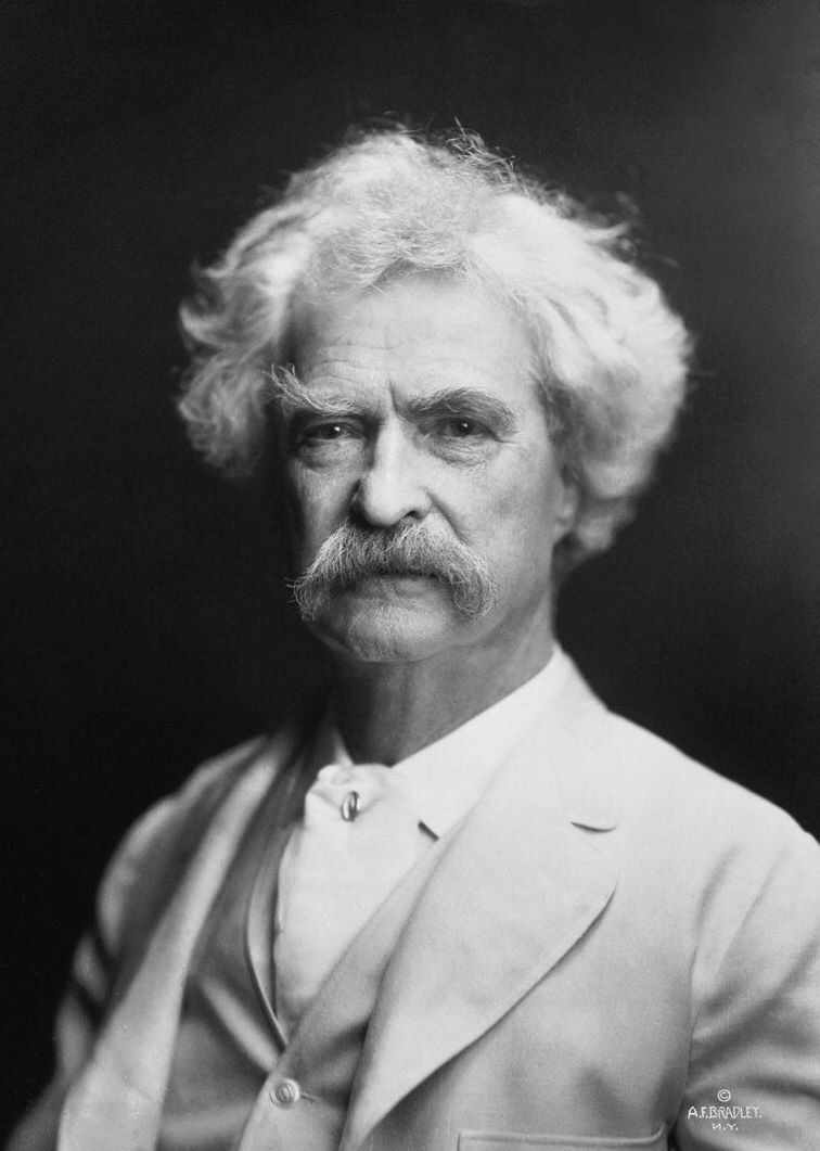 Mark Twain – The Mysterious Stranger (image credits: wikimedia)