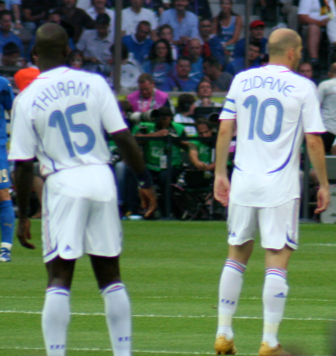 Zinedine Zidane’s Headbutt in the World Cup Final (2006) (image credits: wikimedia)