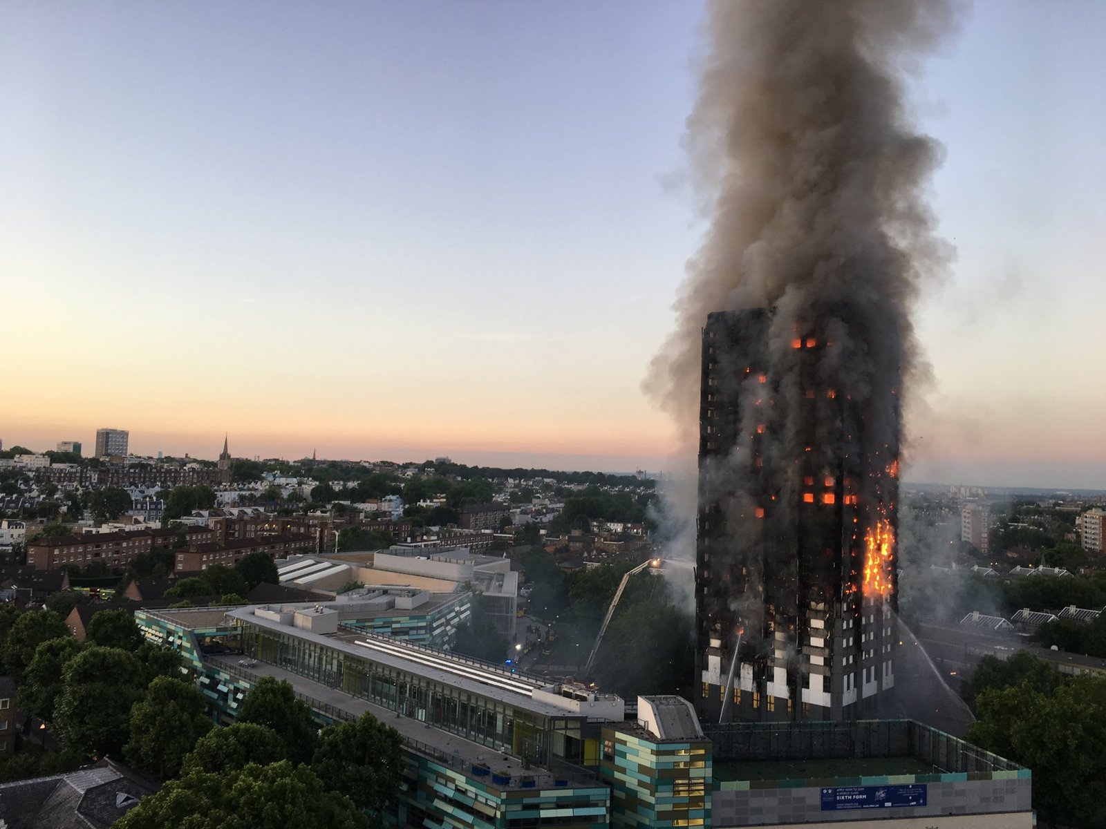 The Grenfell Tower Fire: Tragedy in London (image credits: wikimedia)