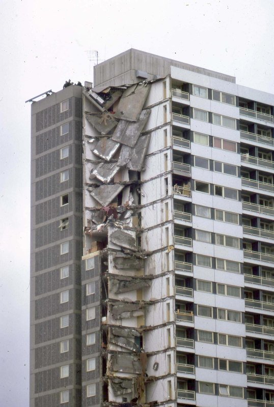 The Ronan Point Apartment Explosion (image credits: wikimedia)