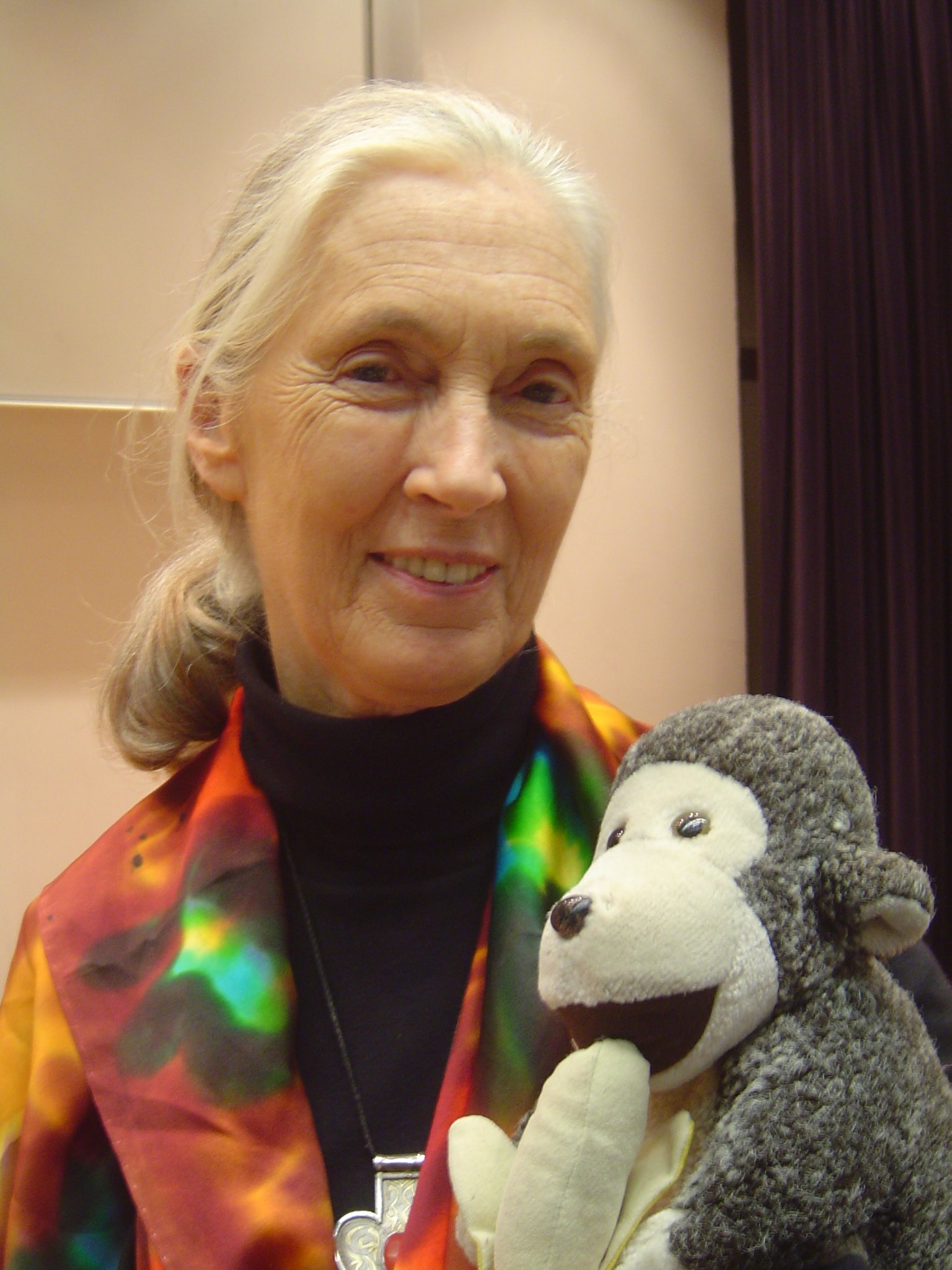 Jane Goodall: The Chimpanzee Whisperer (image credits: wikimedia)