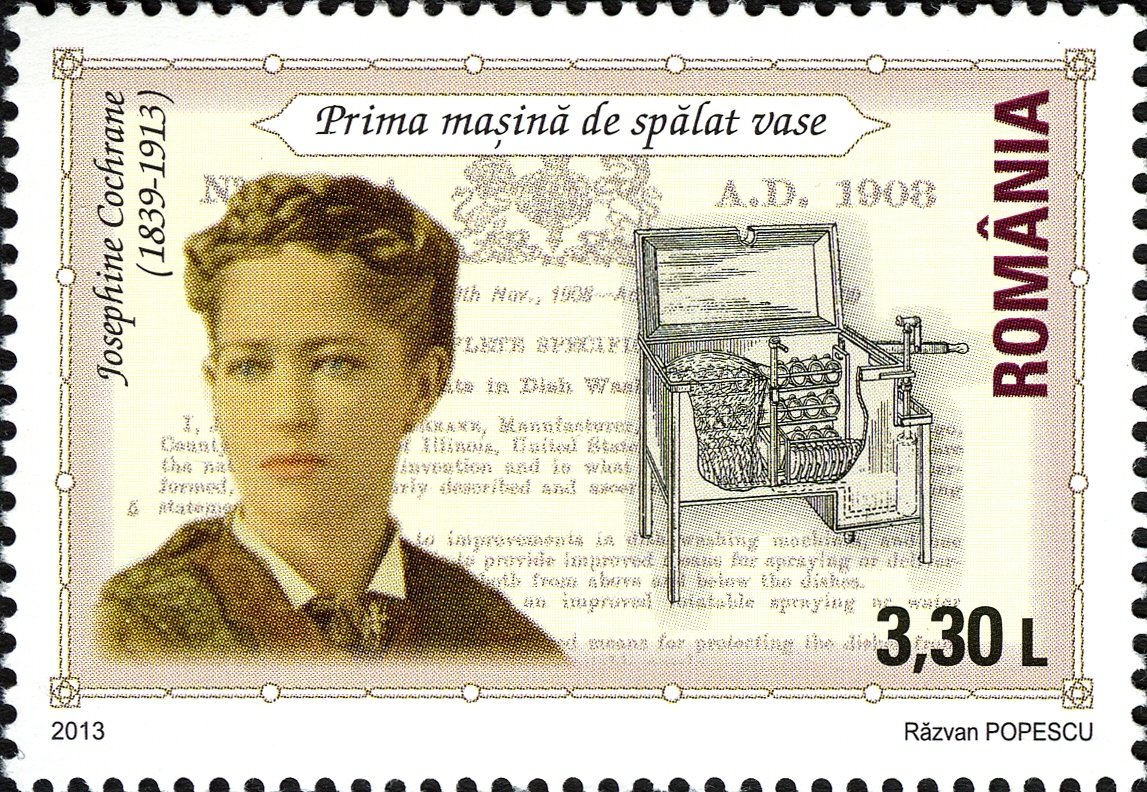 Josephine Cochrane – The Frustrated Hostess Who Invented the Dishwasher (image credits: wikimedia)