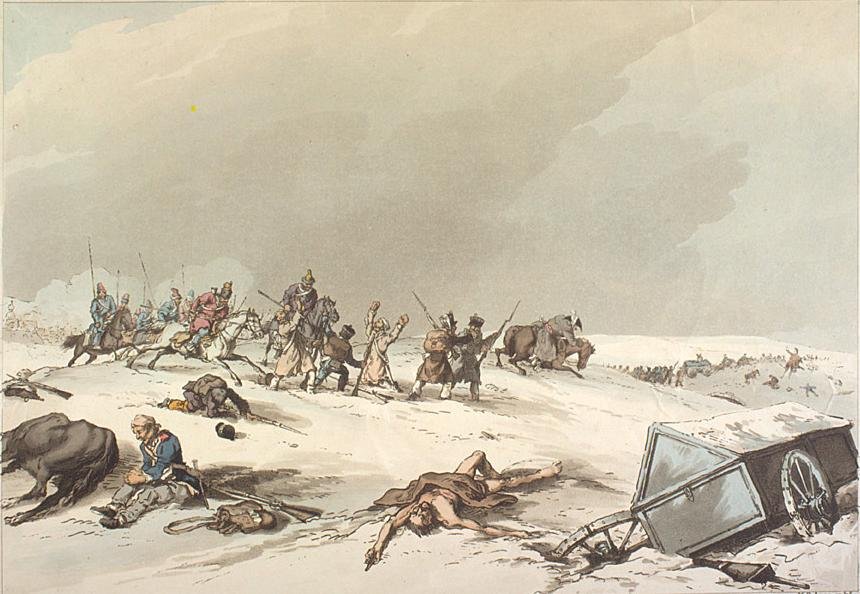Napoleon’s Army Frozen by Russian Winter (image credits: wikimedia)