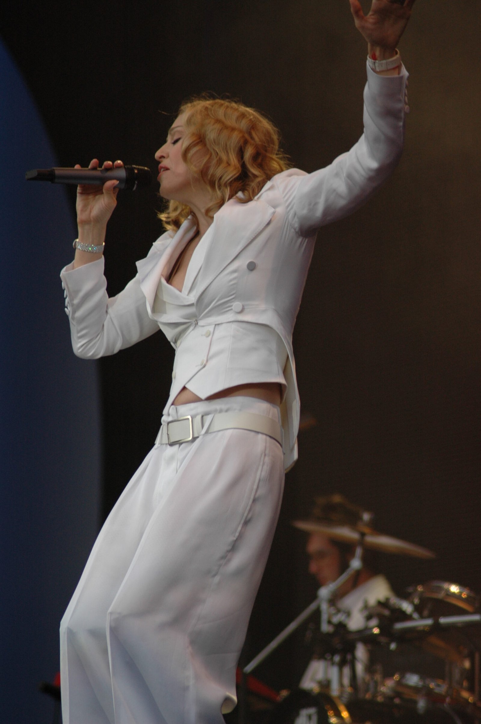 Madonna’s Hands-On Approach (image credits: wikimedia)