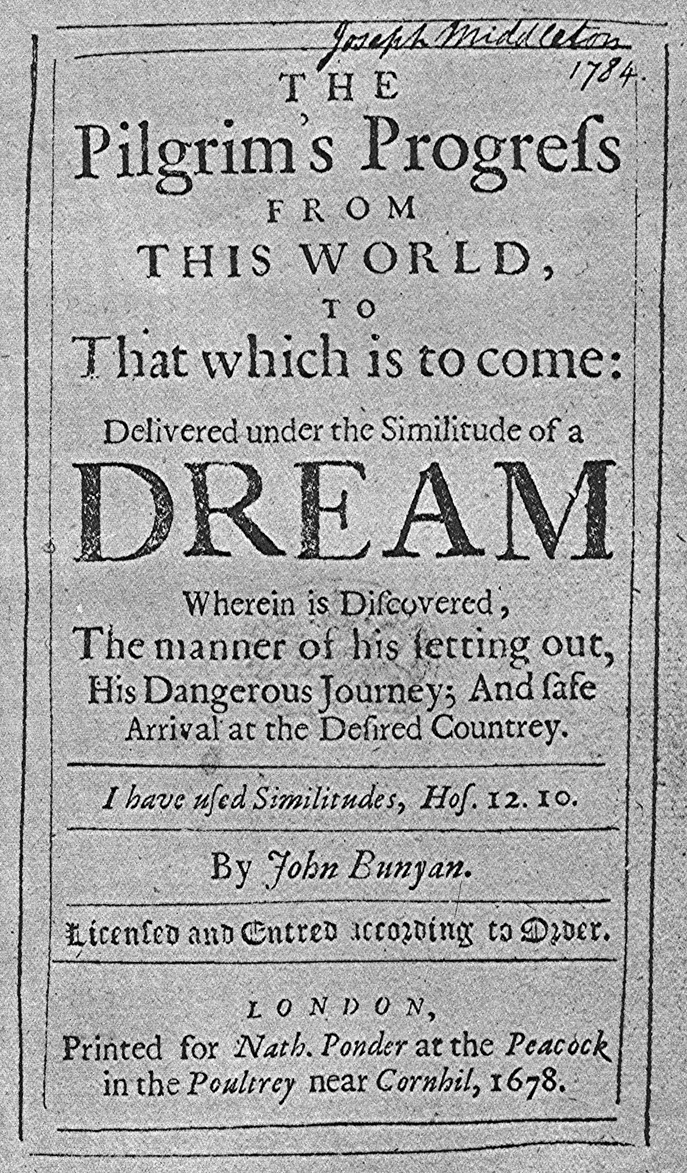 4. Pilgrim’s Progress – A Journey Through Faith and Language (image credits: wikimedia)