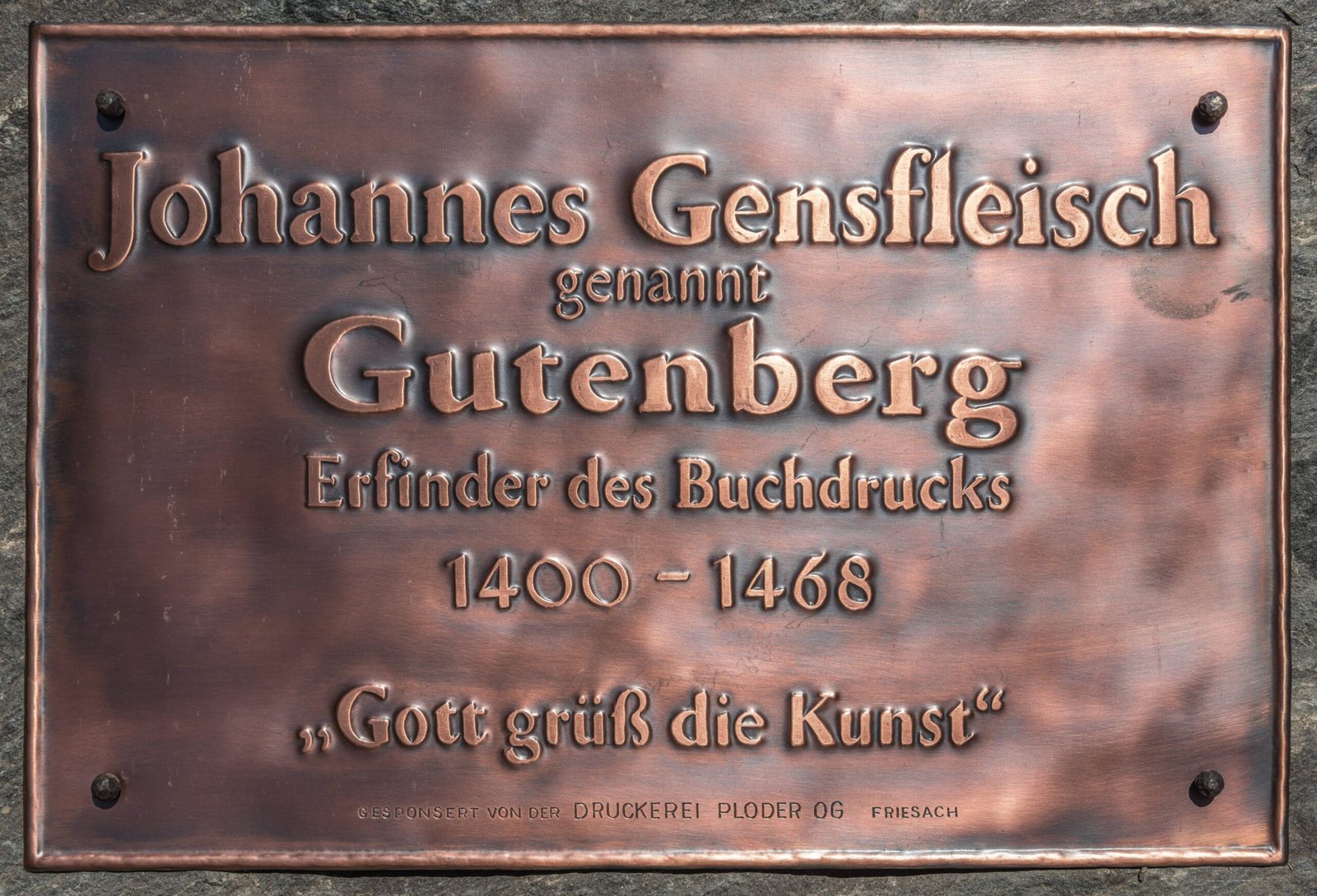 Johannes Gutenberg – Printing Press (image credits: wikimedia)