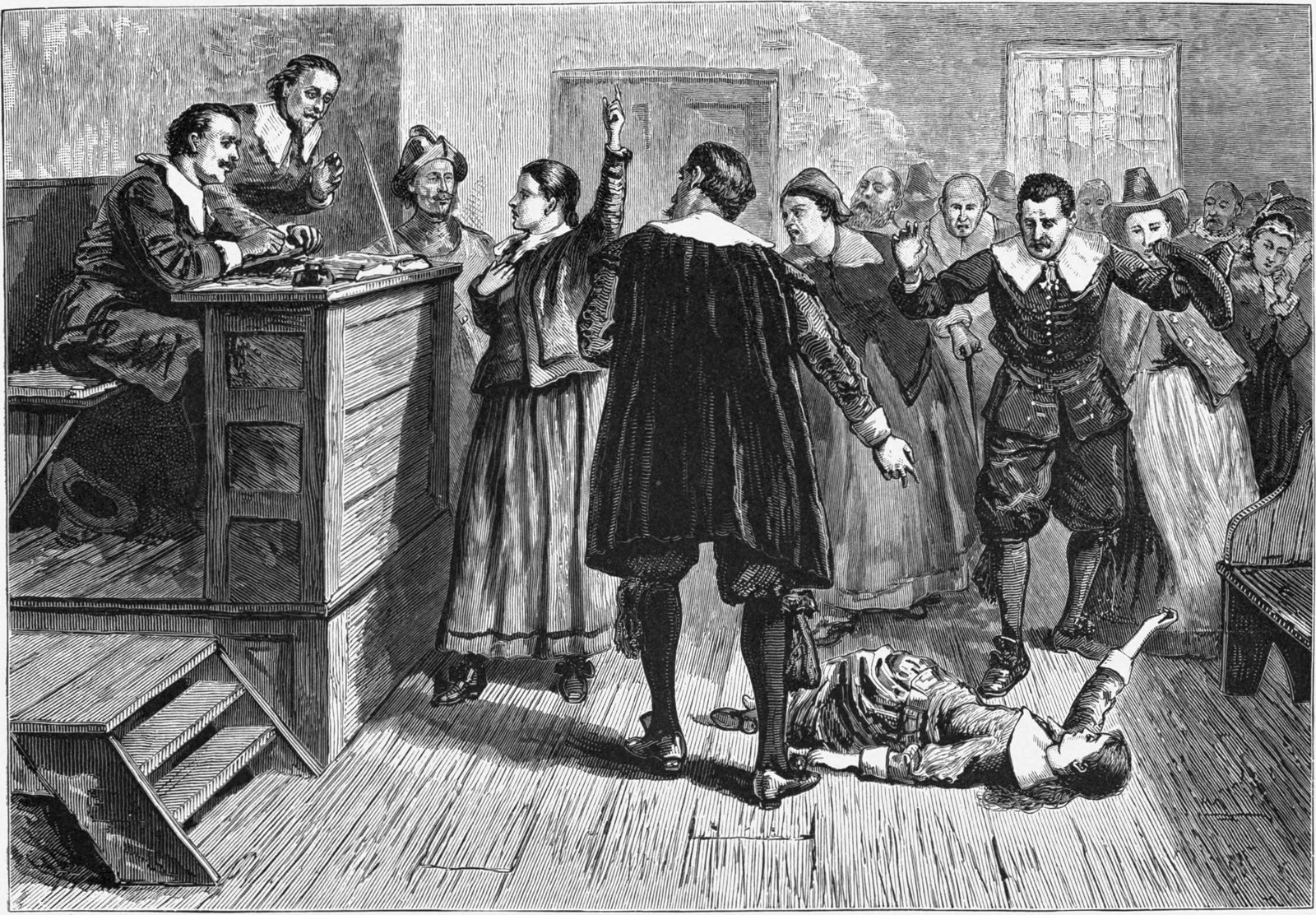 The Salem Witch Trials Burned Witches (image credits: wikimedia)
