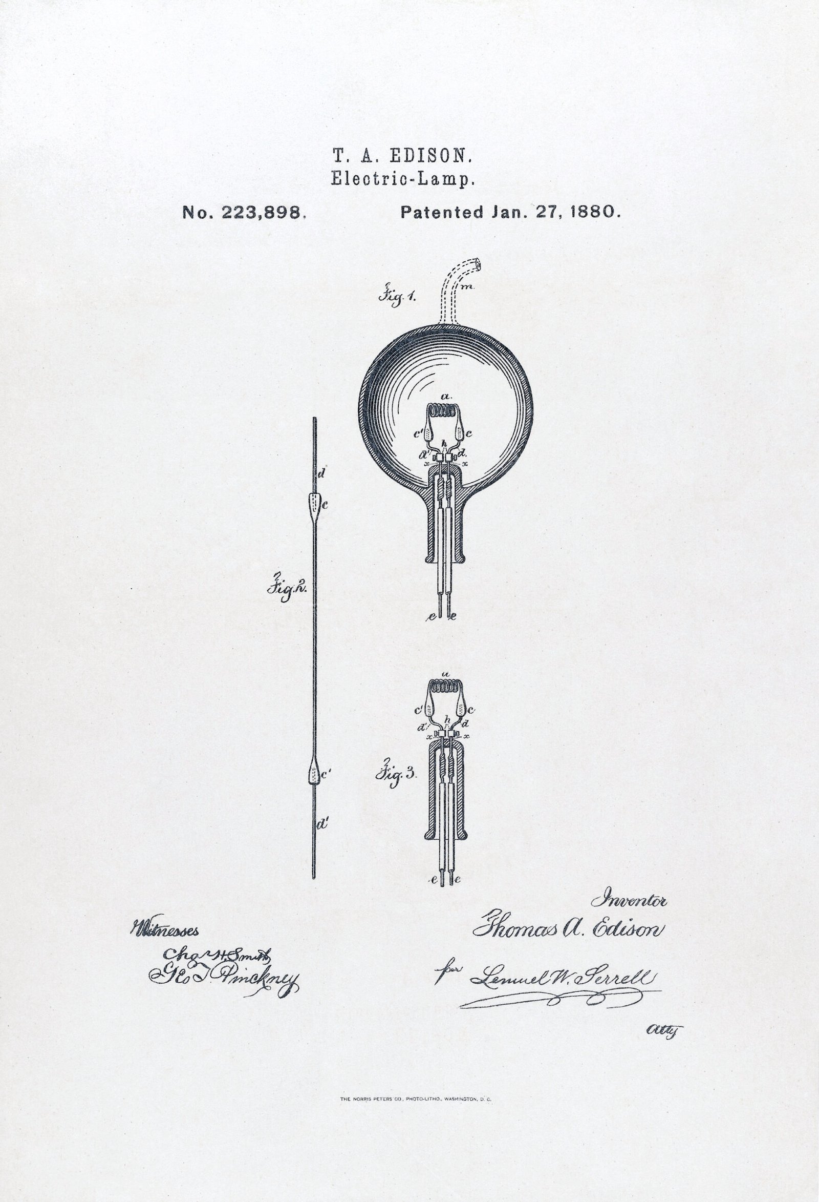 Thomas Edison Invented the Lightbulb (image credits: wikimedia)