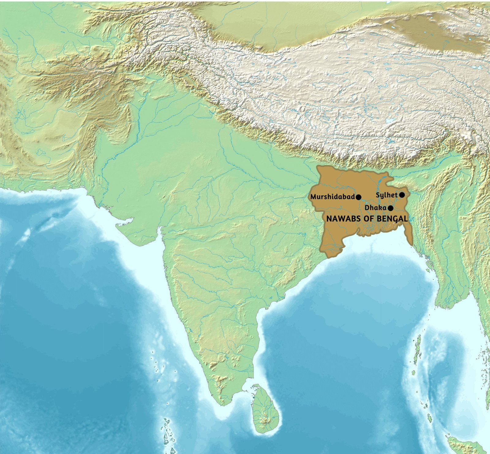 12. The Bengal-Bihar Border (Partition of Bengal, 1905–1911) (image credits: wikimedia)