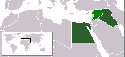 13. The United Arab Republic Border (1958–1961) (image credits: wikimedia)