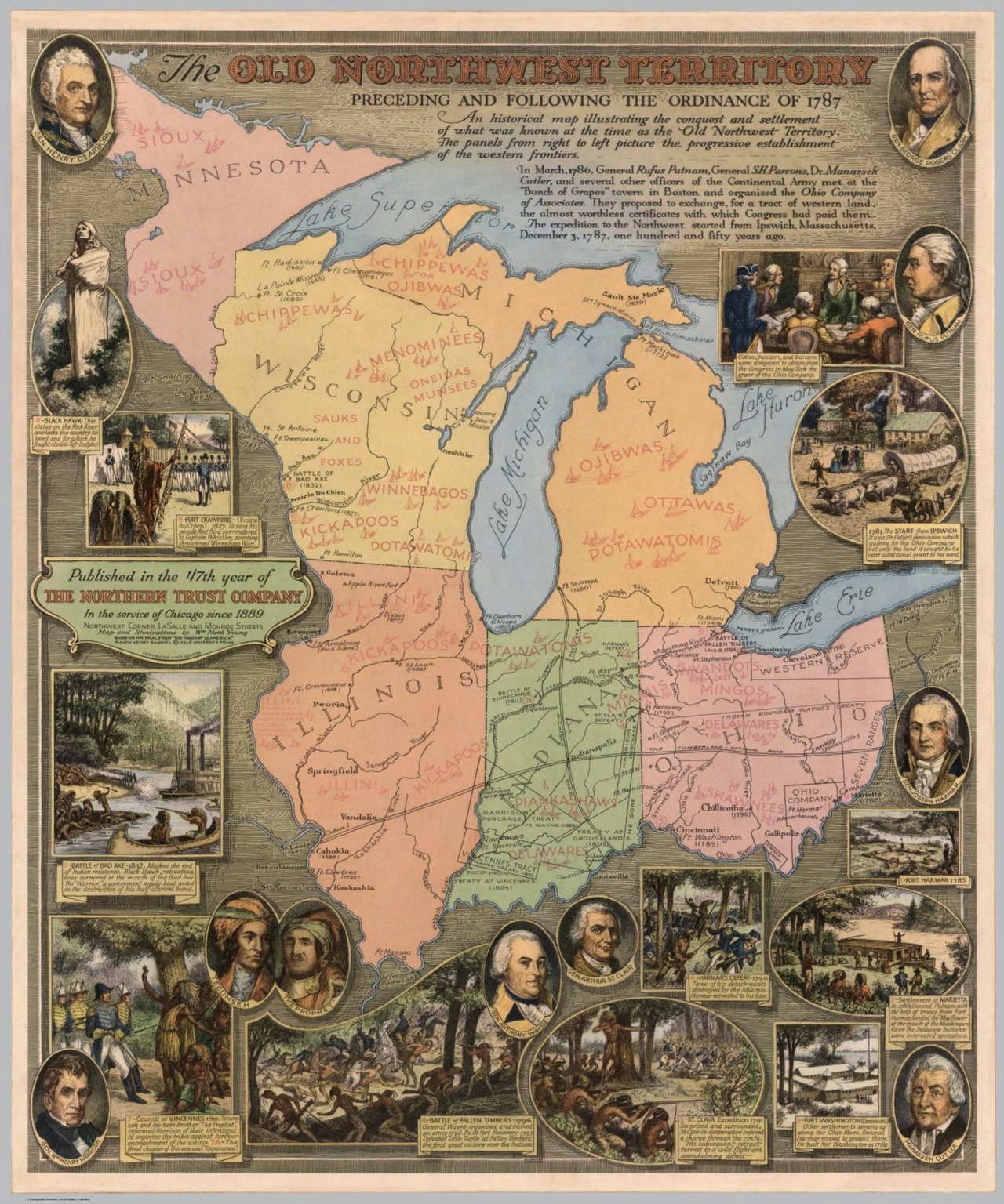 19. The Northwest Territory Border (1787–1803) (image credits: wikimedia)