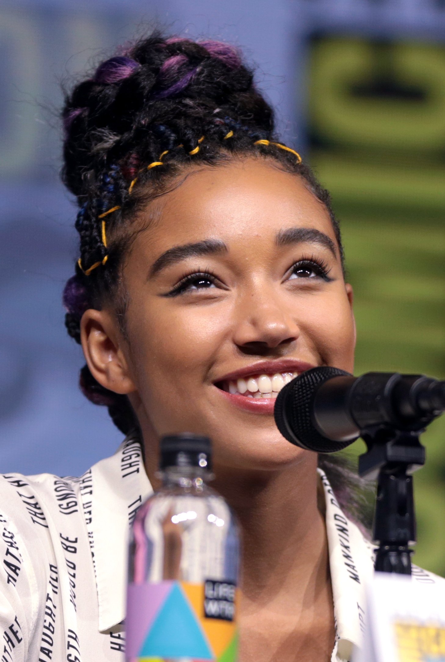 Amandla Stenberg at AfroPunk 2015 – Gender & Racial Identity (image credits: wikimedia)