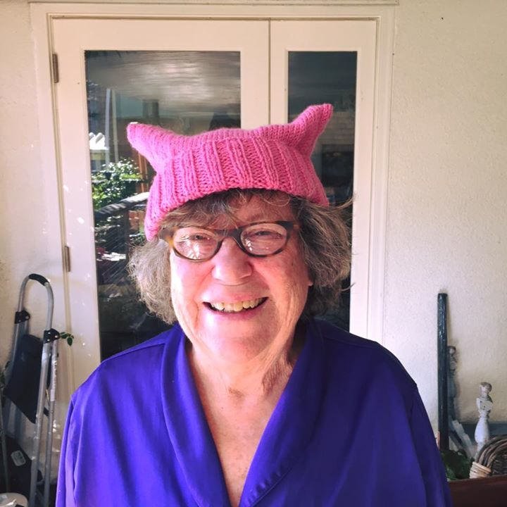 Festivalgoers Wearing “Pussy Hats” Post-Women’s March (image credits: wikimedia)